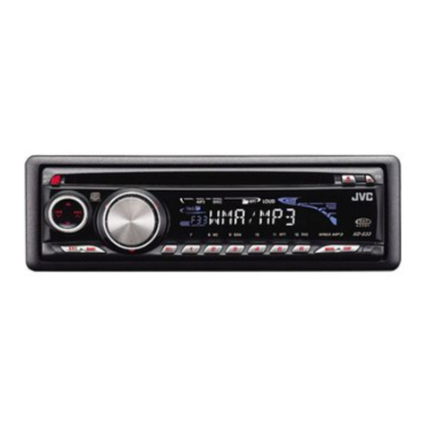 JVC KD-S25 - MP3/WMA/CD Receiver With Remote instructions