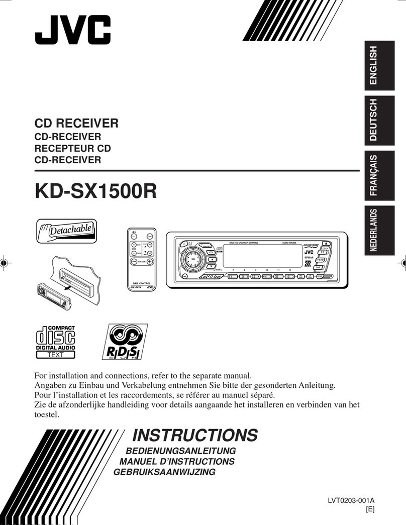 JVC KD-SX1500R instruction manual