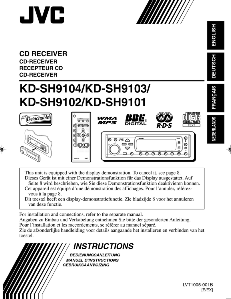 JVC KD-SH9101 User manual