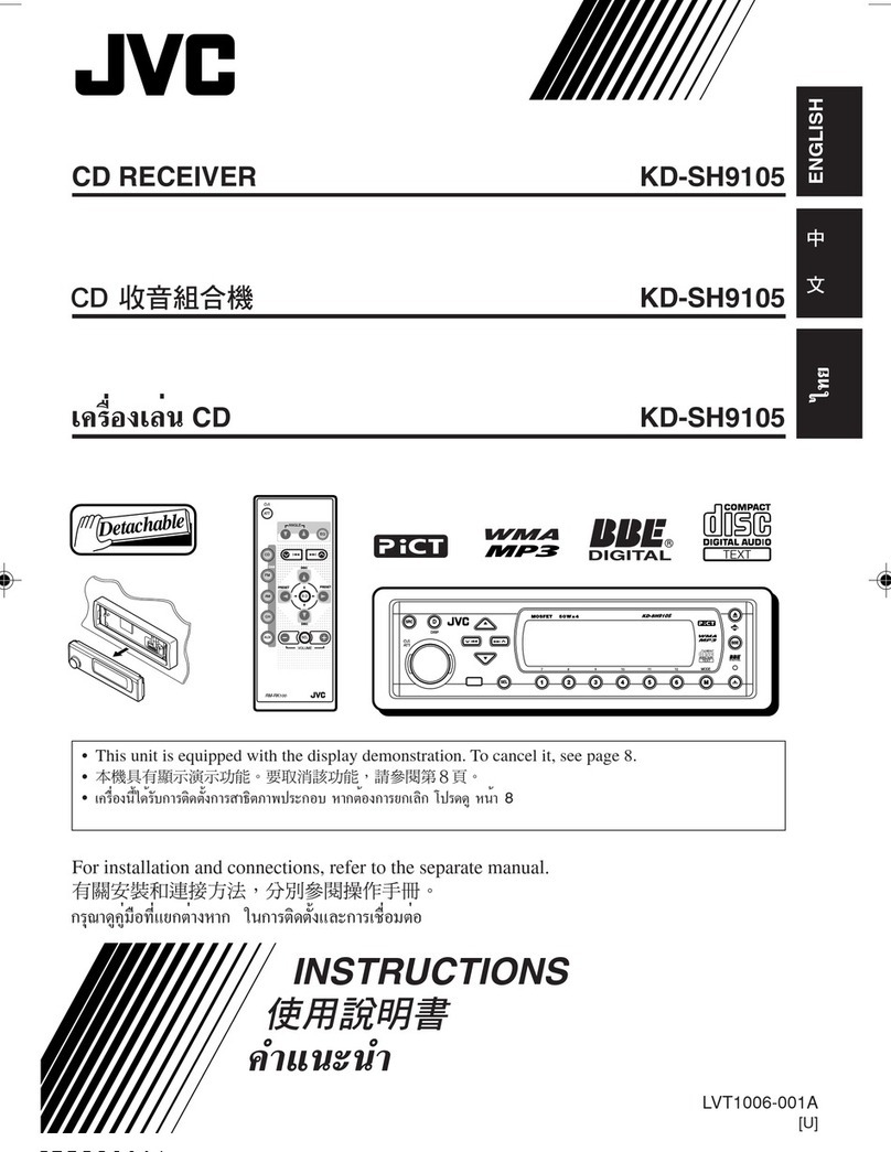 JVC KD-SH9105 User manual