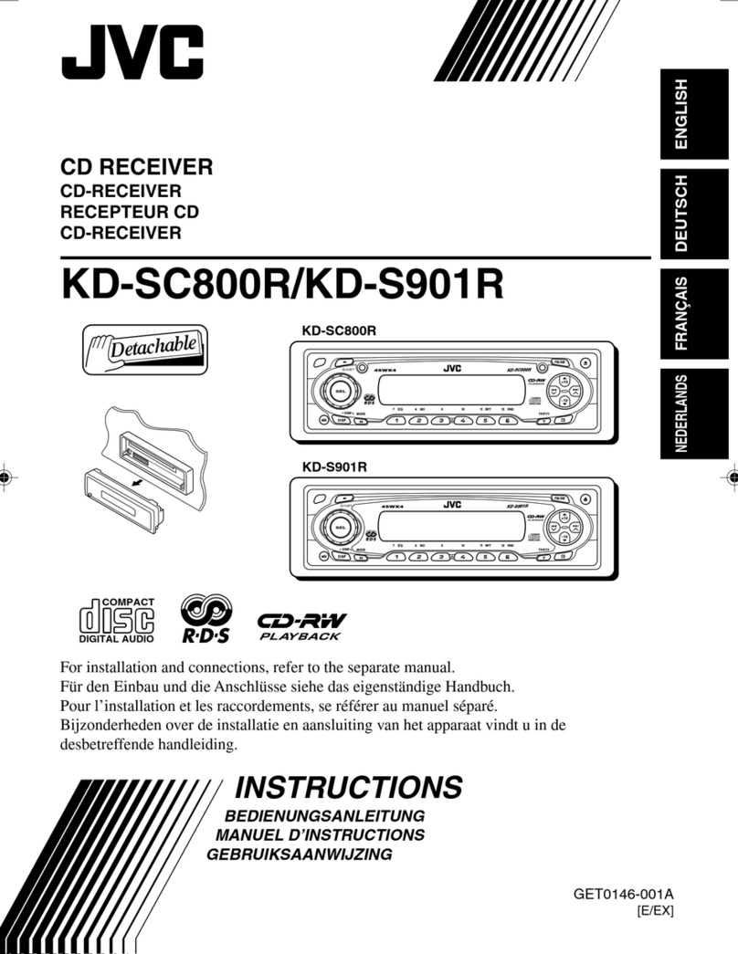 JVC KD-S901R User manual