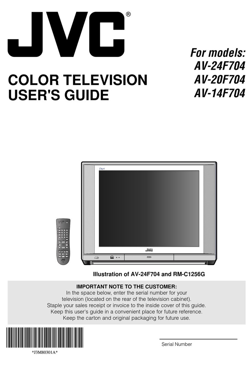 JVC AV 14F704 User manual