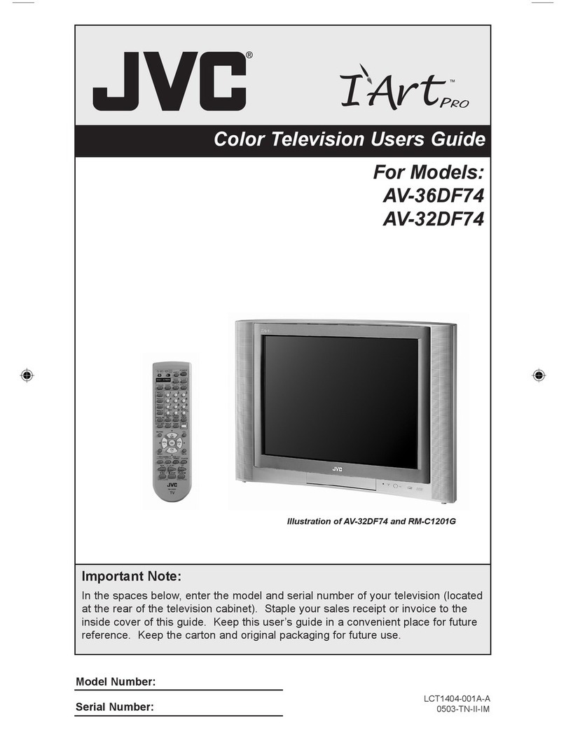 JVC I' Art Pro AV-32DF74 User manual