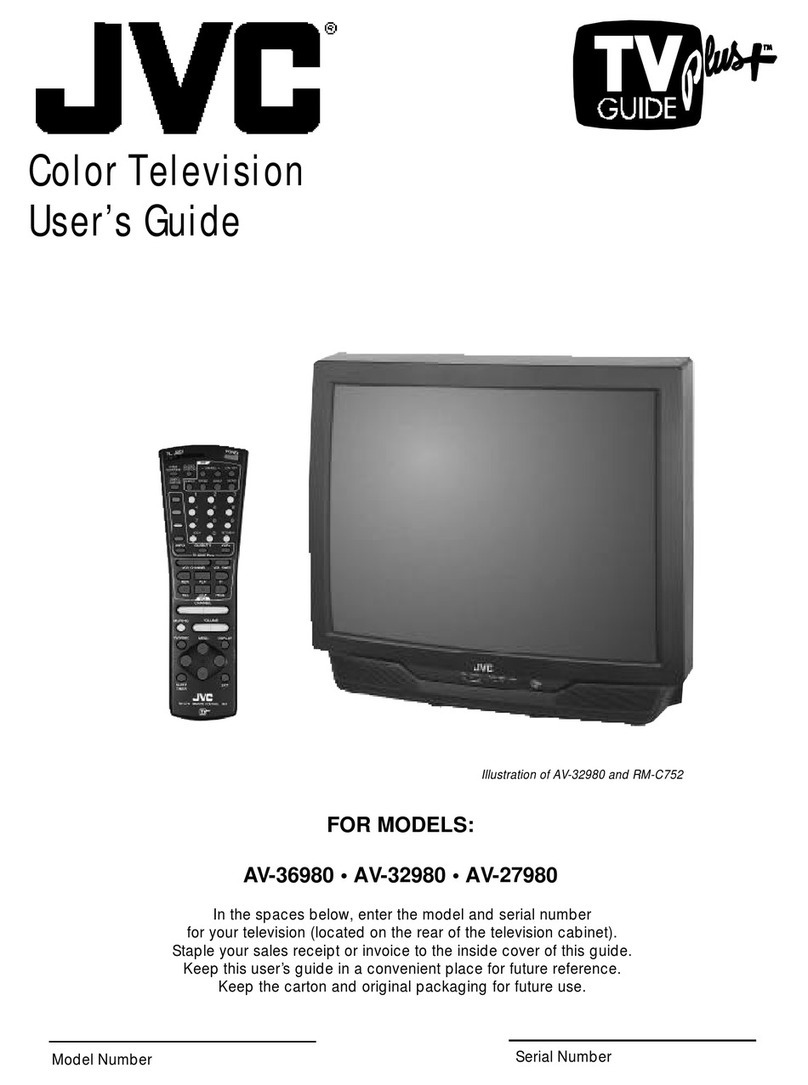 JVC AV 36980 user guide