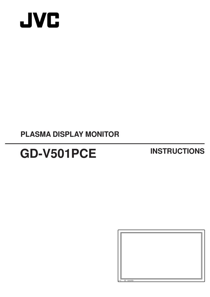 JVC GD-V501PCE User manual