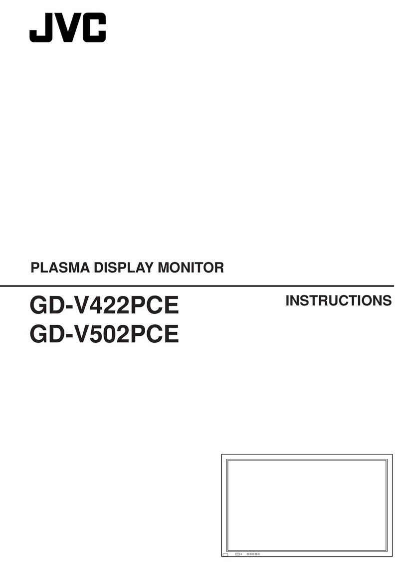 JVC GD-V422PCE User manual JVC GD-V422PCE User manual