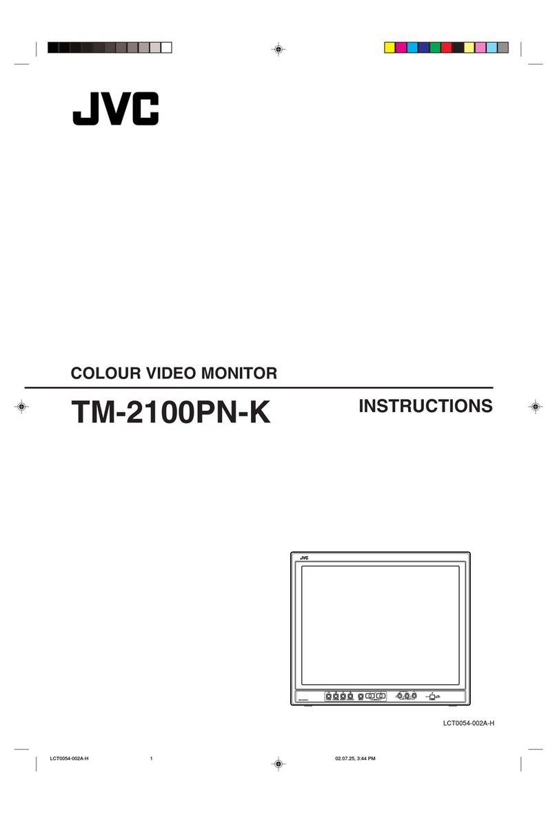 JVC TM-2100PN-K User manual