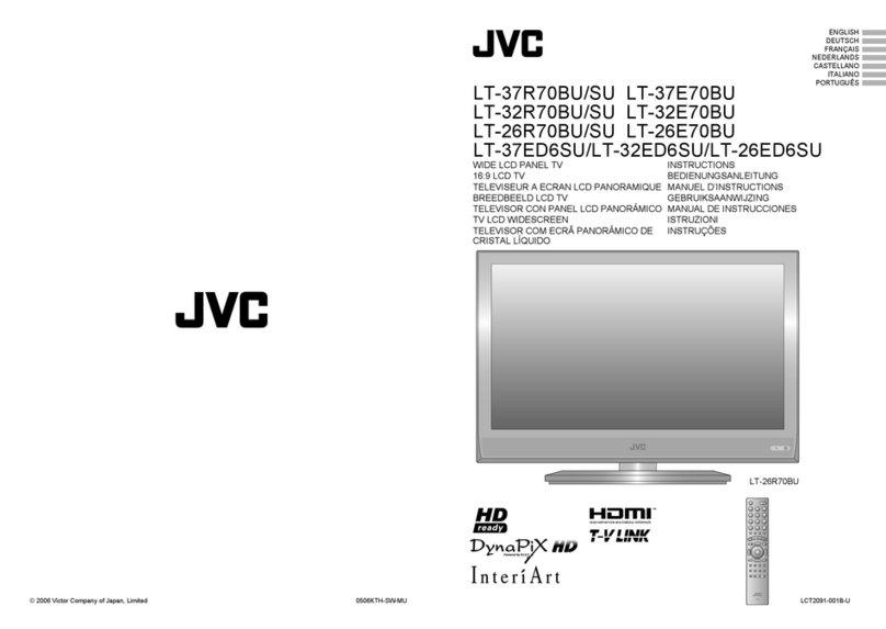 JVC LT-26E70BU System manual