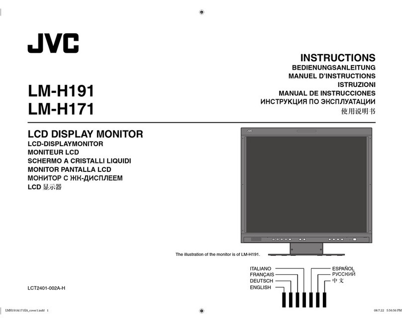 JVC LM-H171 User manual JVC LM-H171 User manual