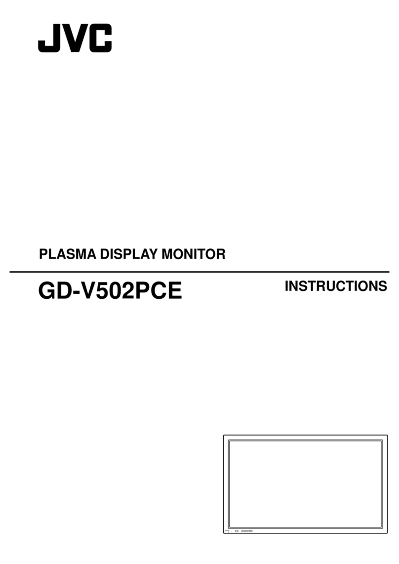 JVC GD-V502PCE User manual
