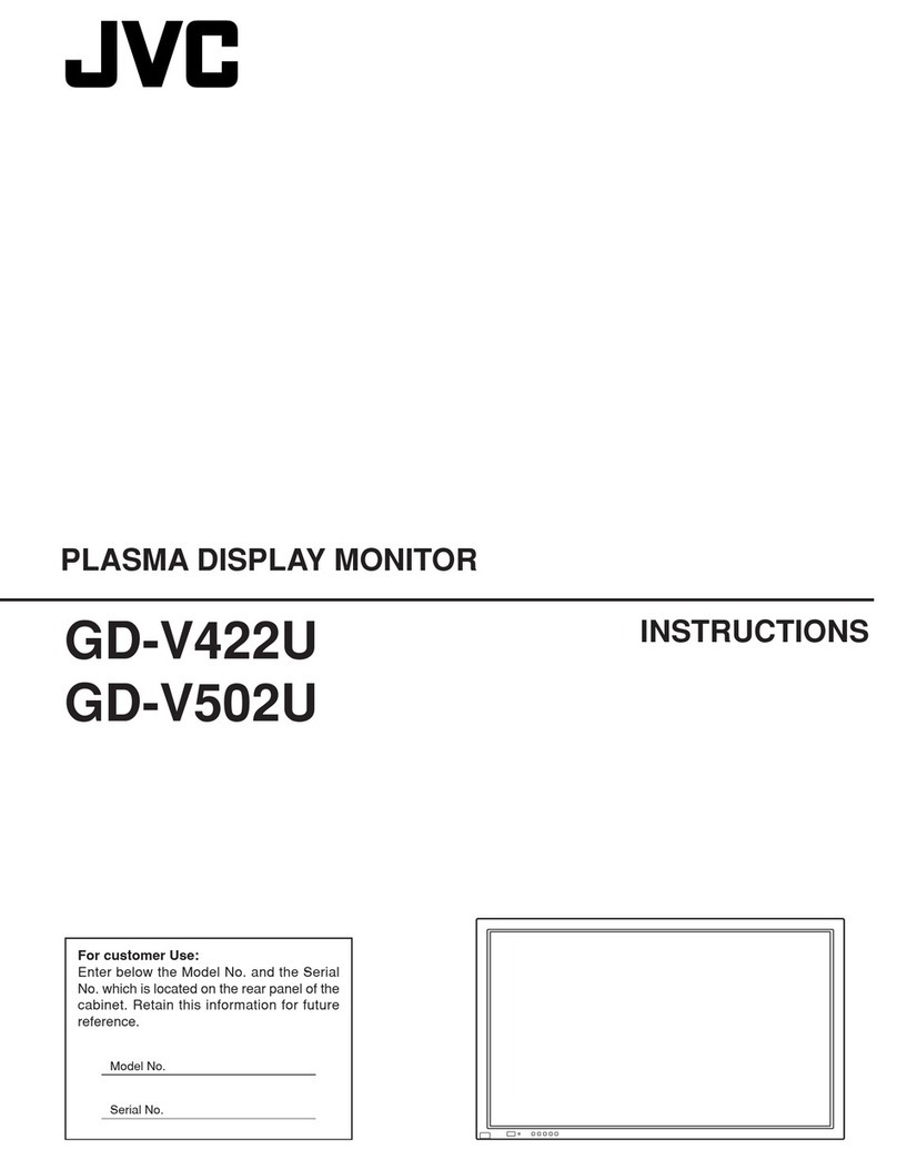 JVC GD-V422U User manual