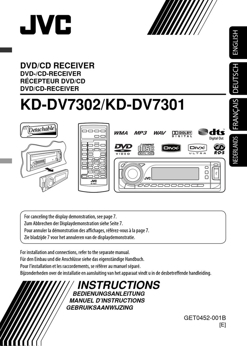 JVC KD-DV7302 User manual