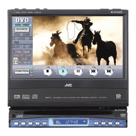 JVC EXAD KD-AV7001 User manual