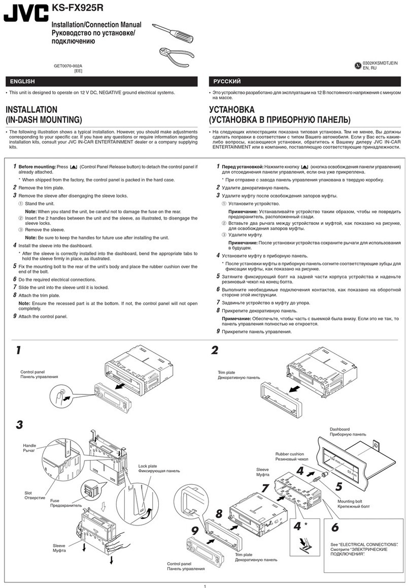 JVC KS-FX925R Guide