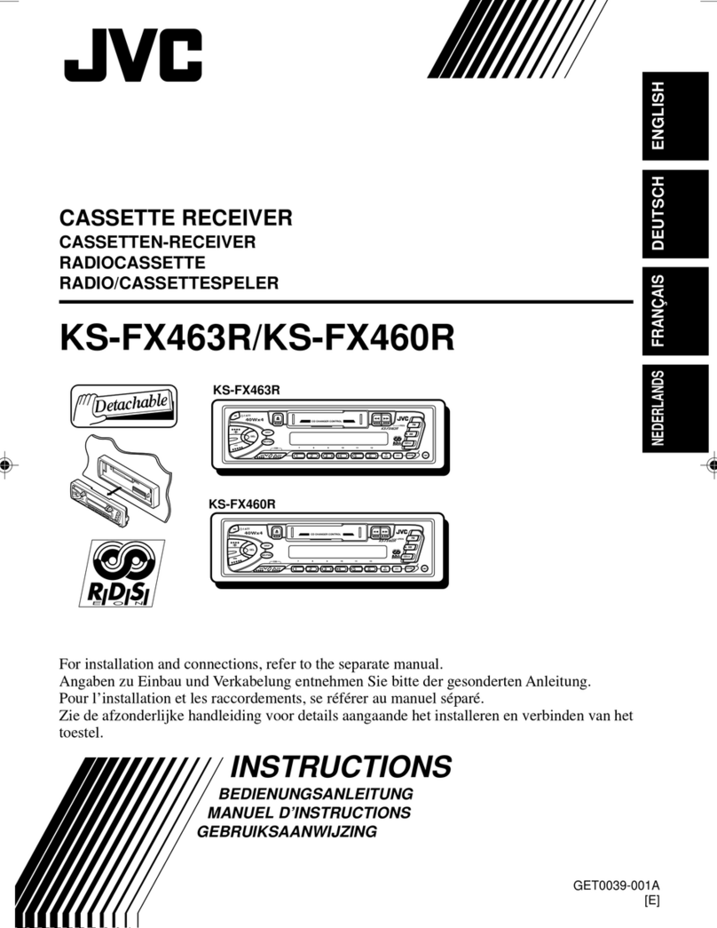 JVC KS-FX460R User manual