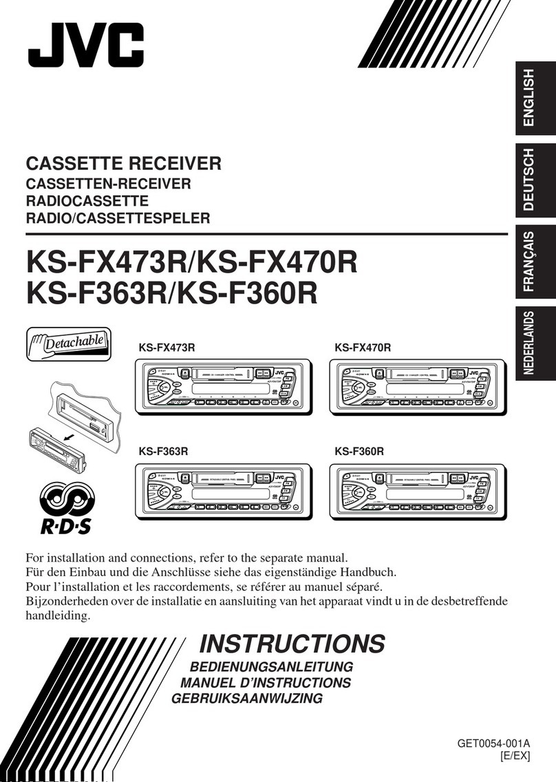 JVC KS-F360R User manual
