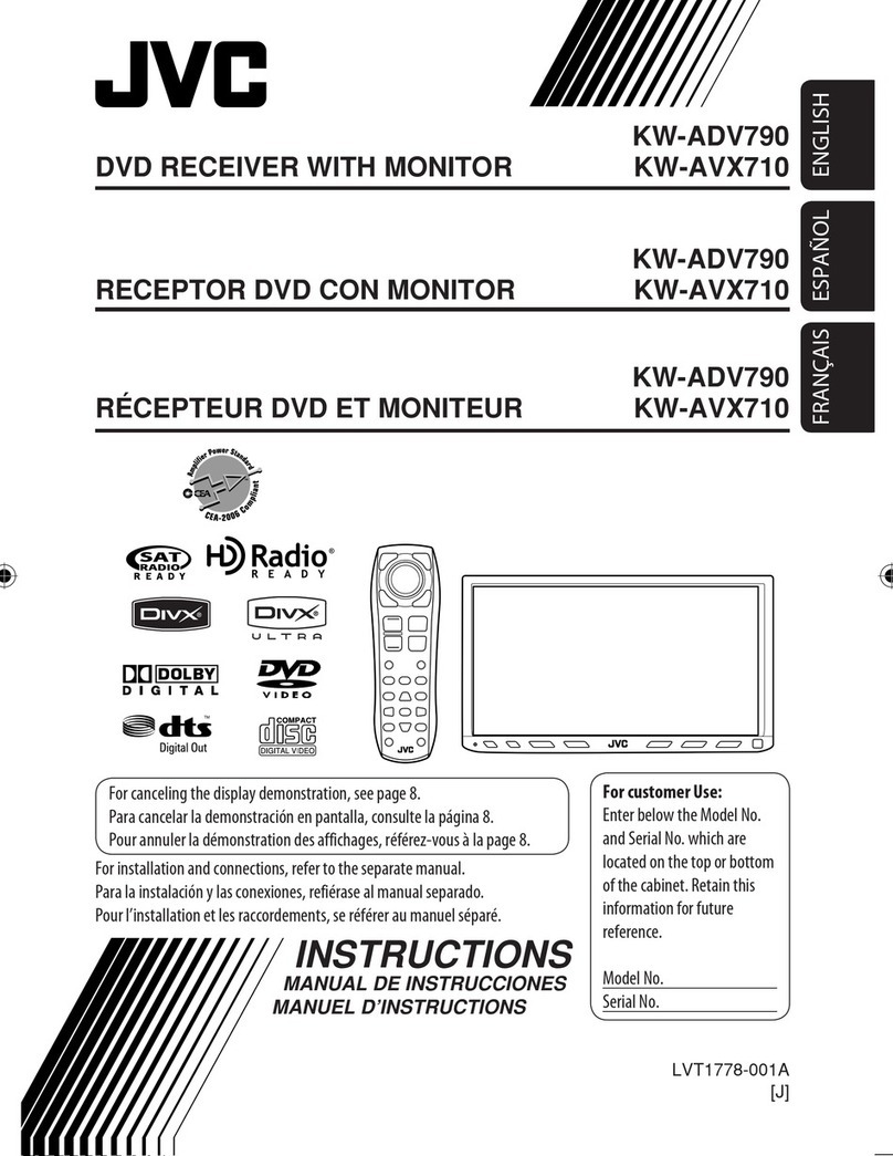 JVC KW-AVX716 User manual