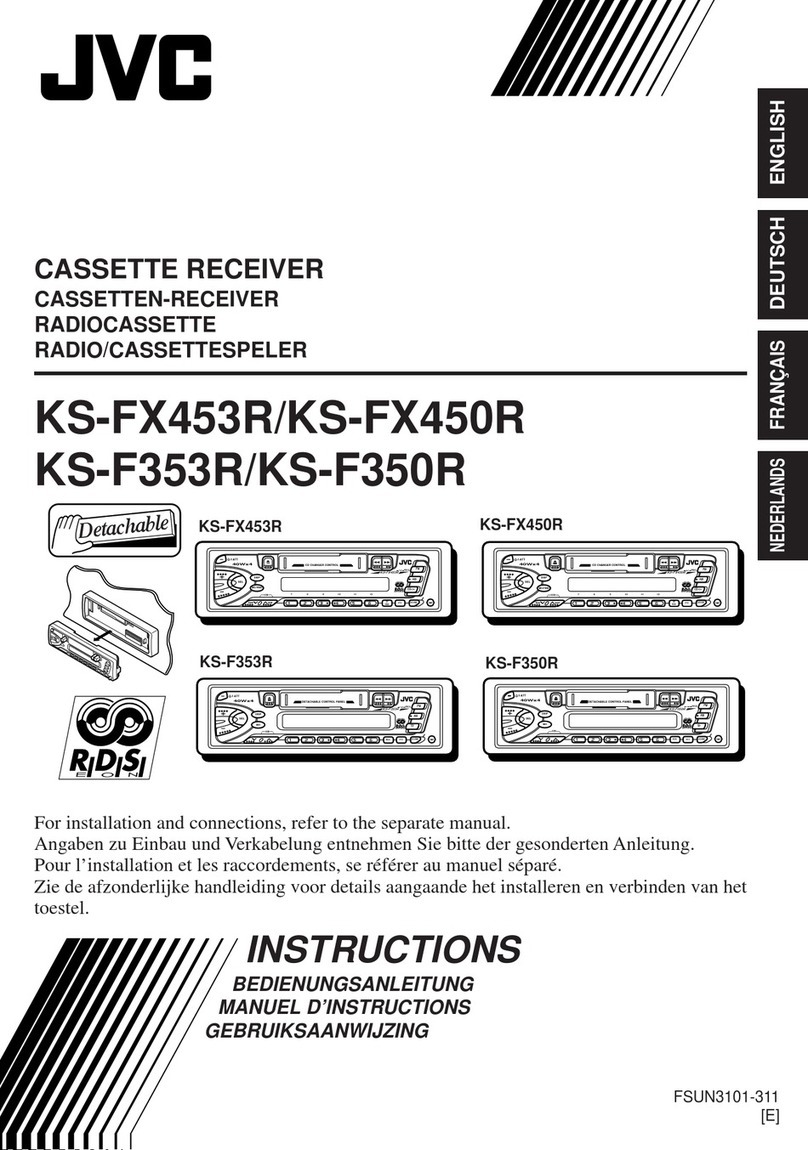JVC KS-F350R User manual
