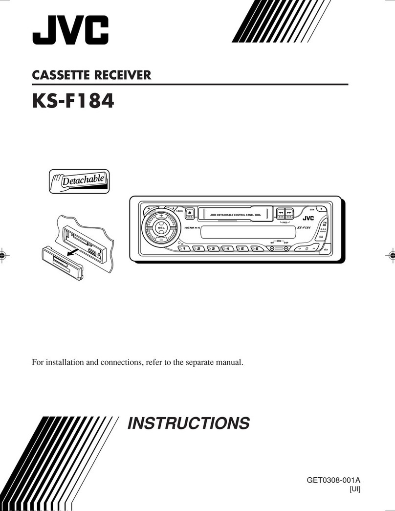 JVC KS-F184 User manual
