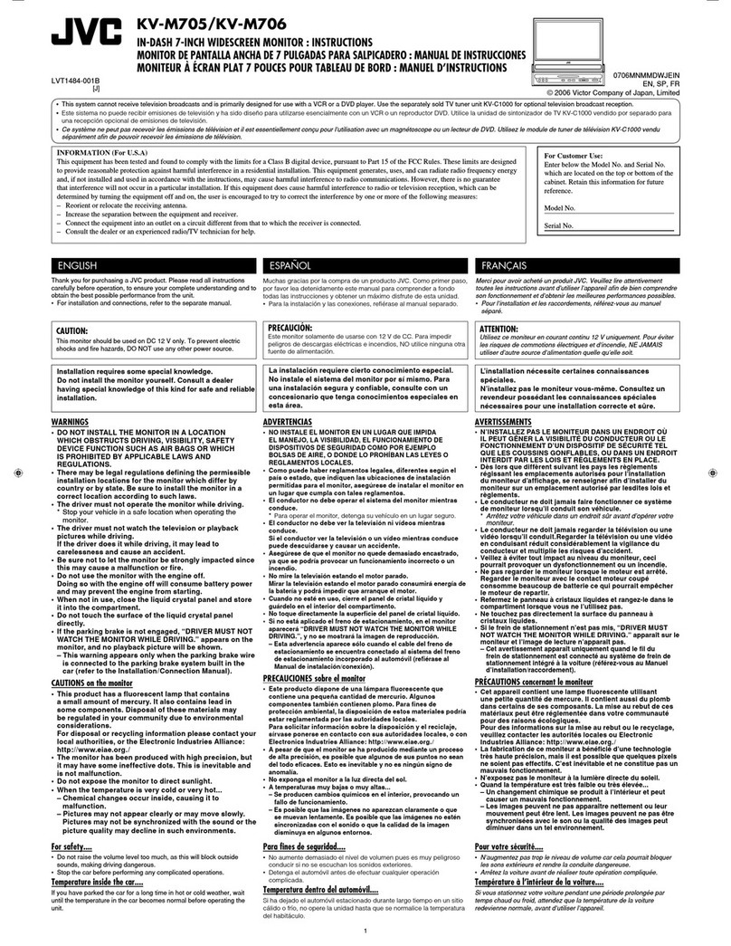 JVC LVT1484-001B User manual