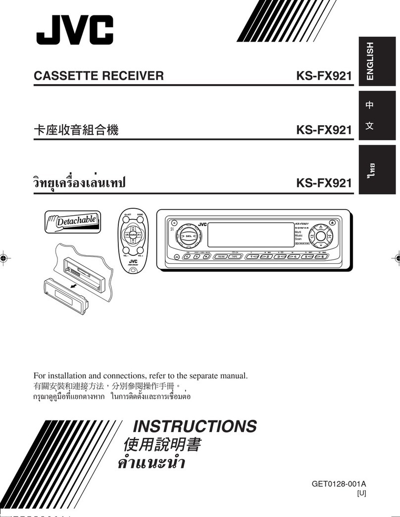 JVC KS-FX921 User manual