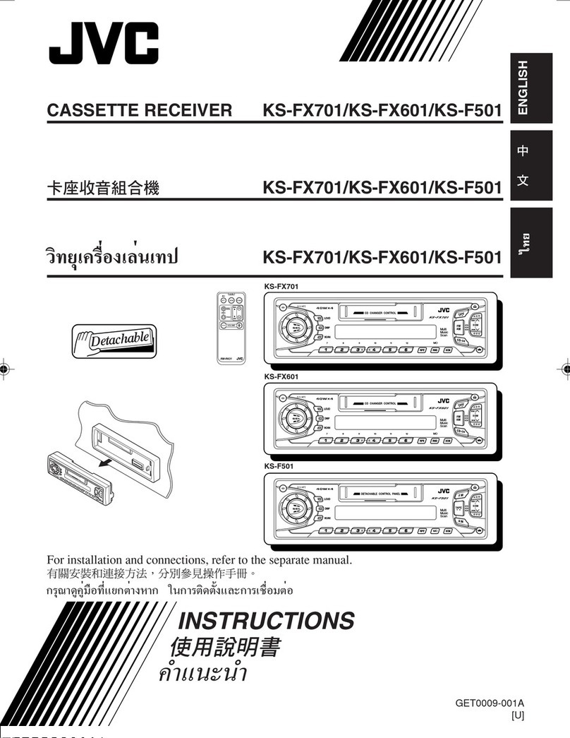 JVC KS-FX701 instructions