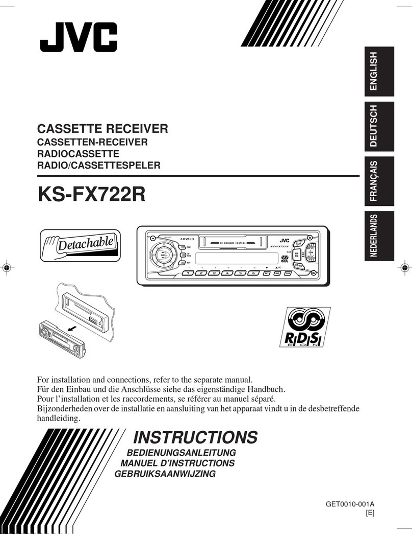 JVC KS-FX722R User manual