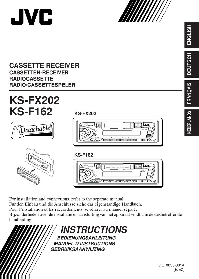 JVC KS-FX202 User manual