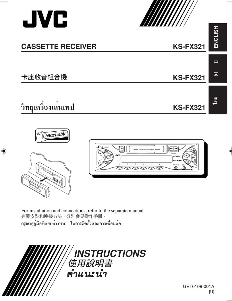 JVC KS-FX321 User manual