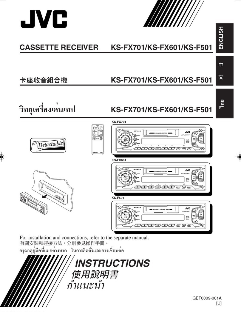 JVC KS-F501 instructions