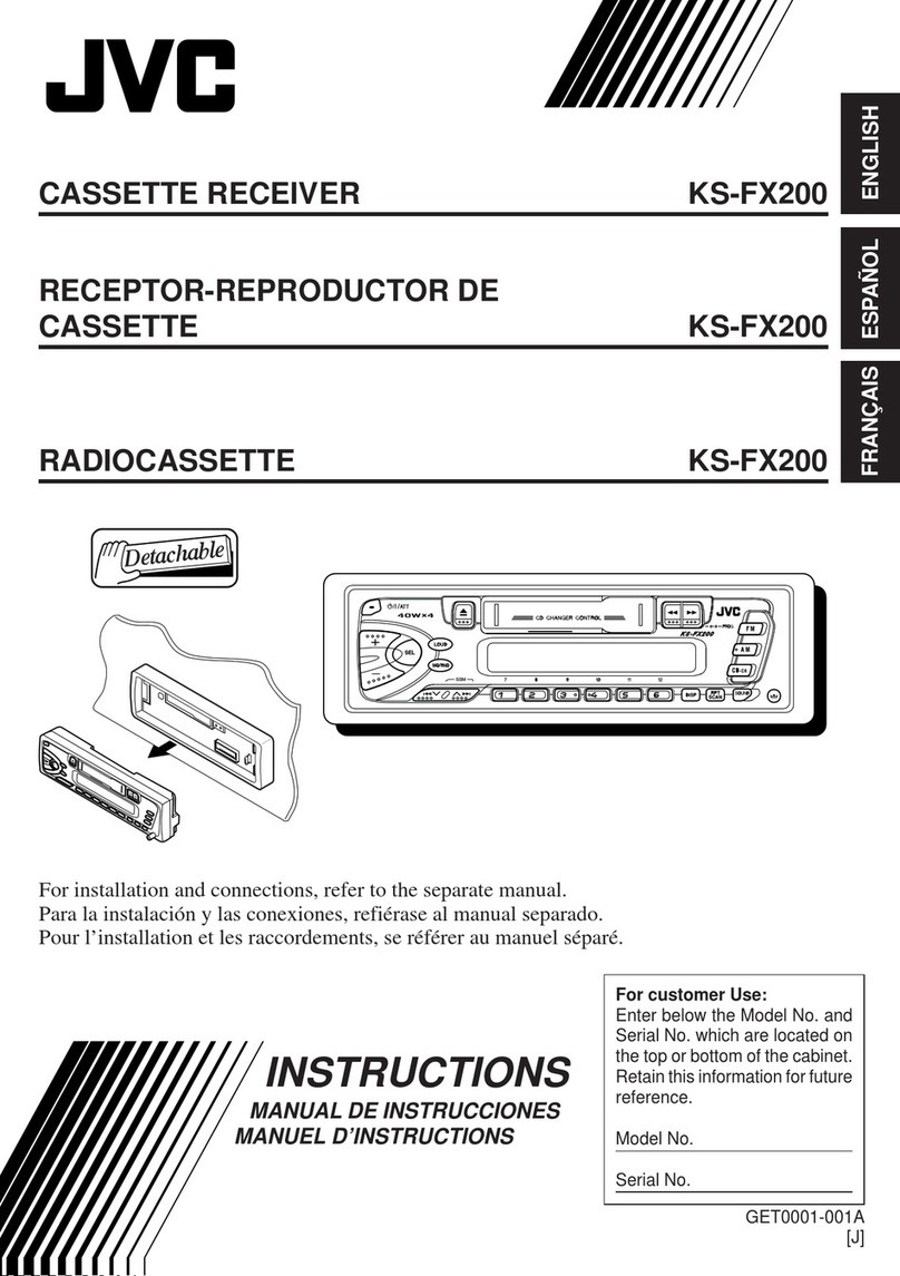 JVC KS-FX200 User manual