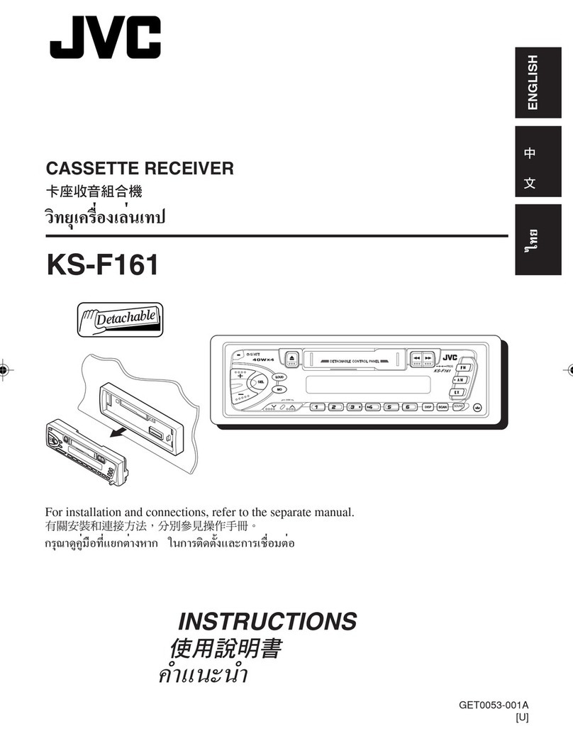 JVC KS-F161 User manual