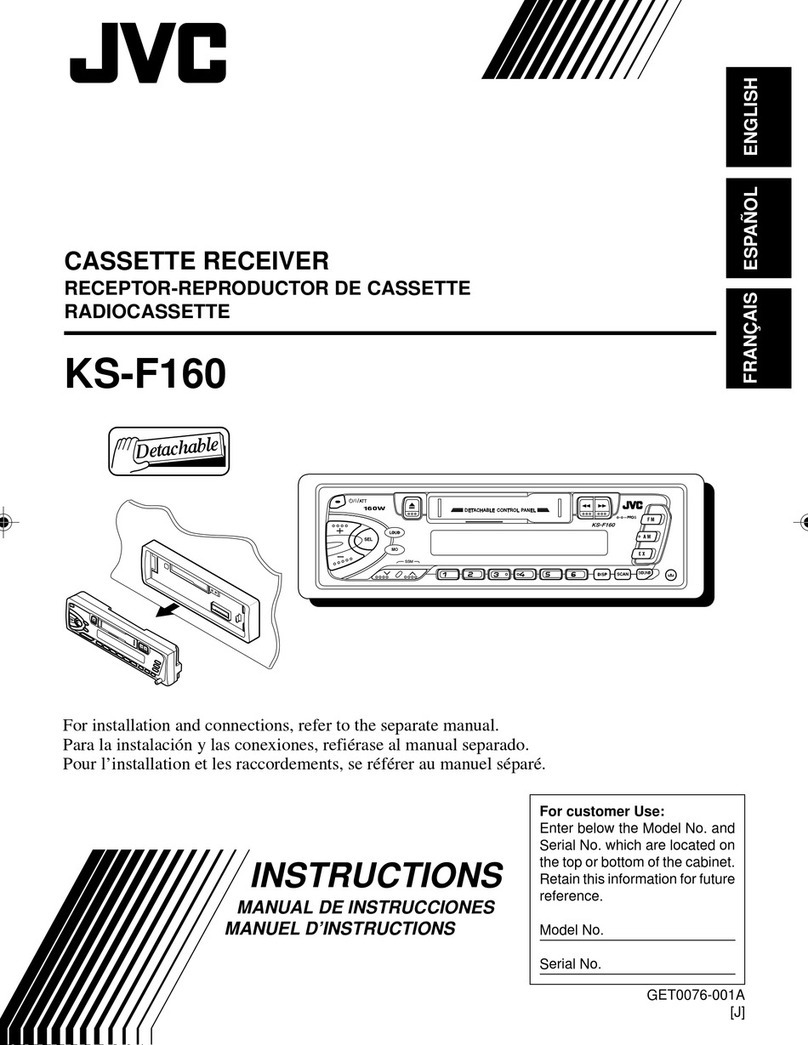 JVC KS-F160 instructions
