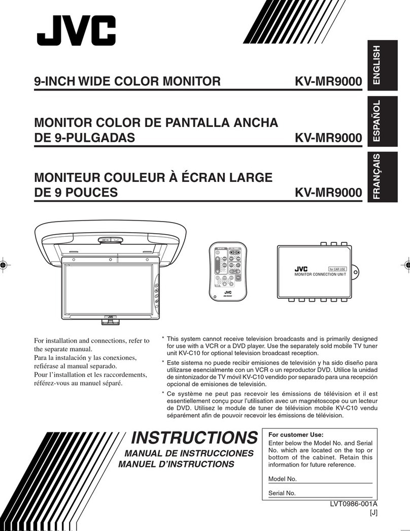 JVC KV-MR9000 User manual