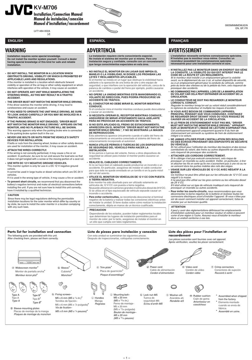 JVC KV-C1000 Guide