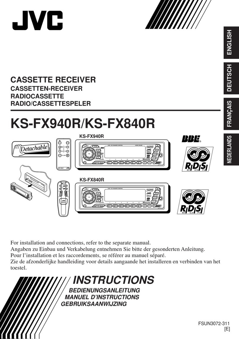 JVC KS-FX840R User manual