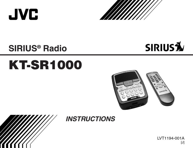 JVC KT-SR1000 instructions
