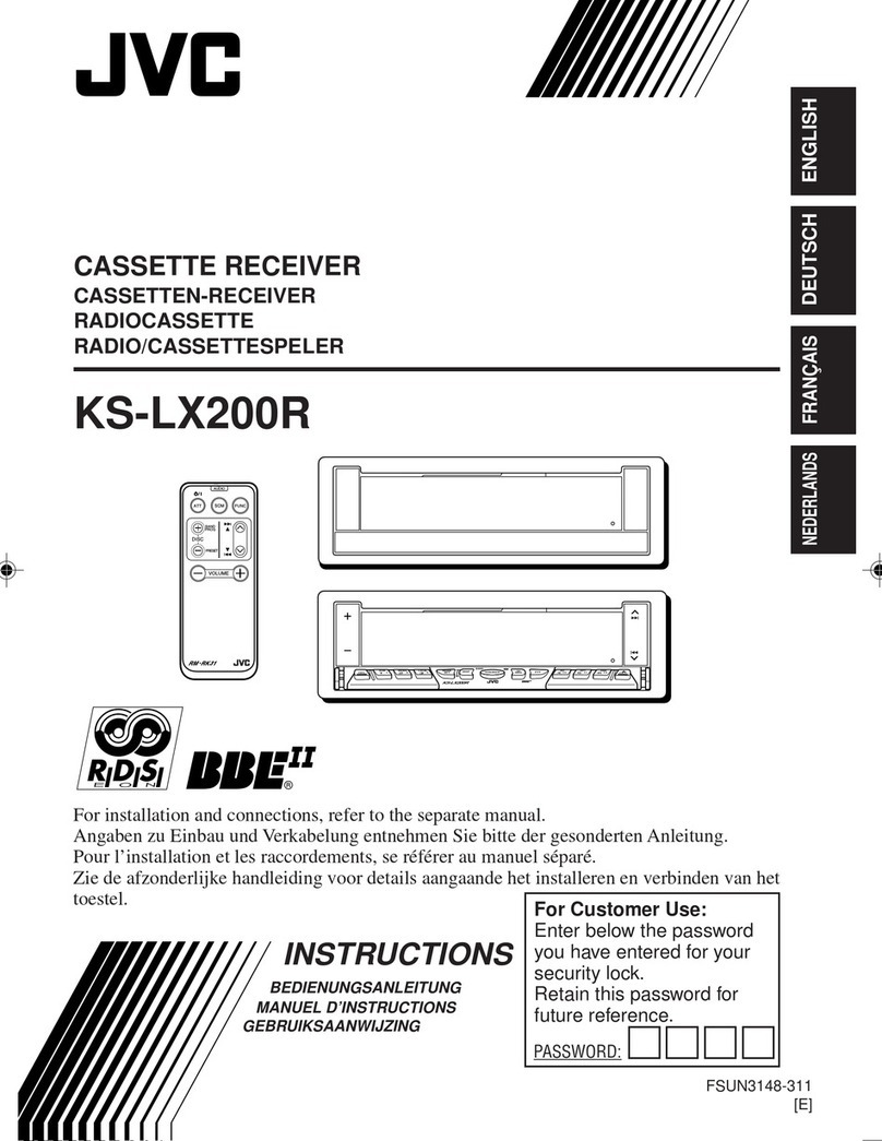 JVC KS-LX200R User manual