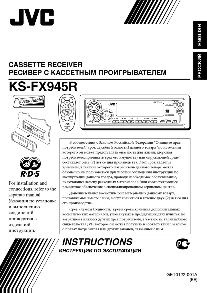JVC KS-FX945R User manual