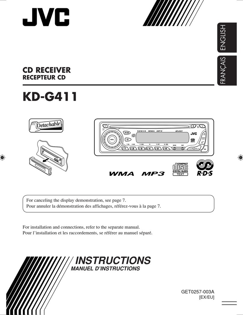 JVC KD-G411 instructions