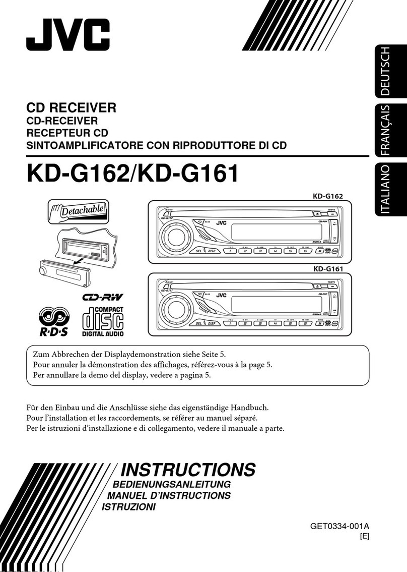 JVC kd-g162 instructions