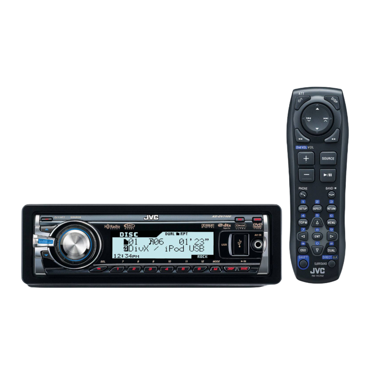 JVC KD-ADV7490 User manual JVC KD-ADV7490 User manual