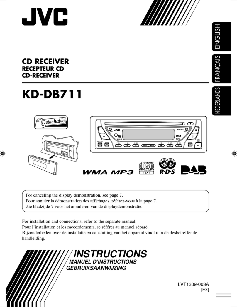 JVC KD-DB711 User manual