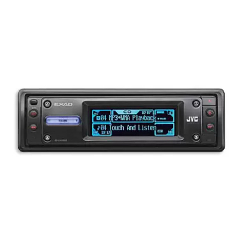 JVC EXAD KD-LHX502 User manual