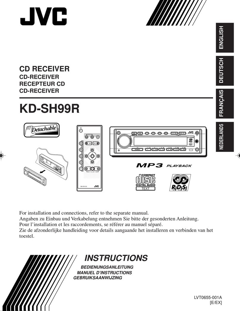 JVC KD-SH99R Mounting instructions