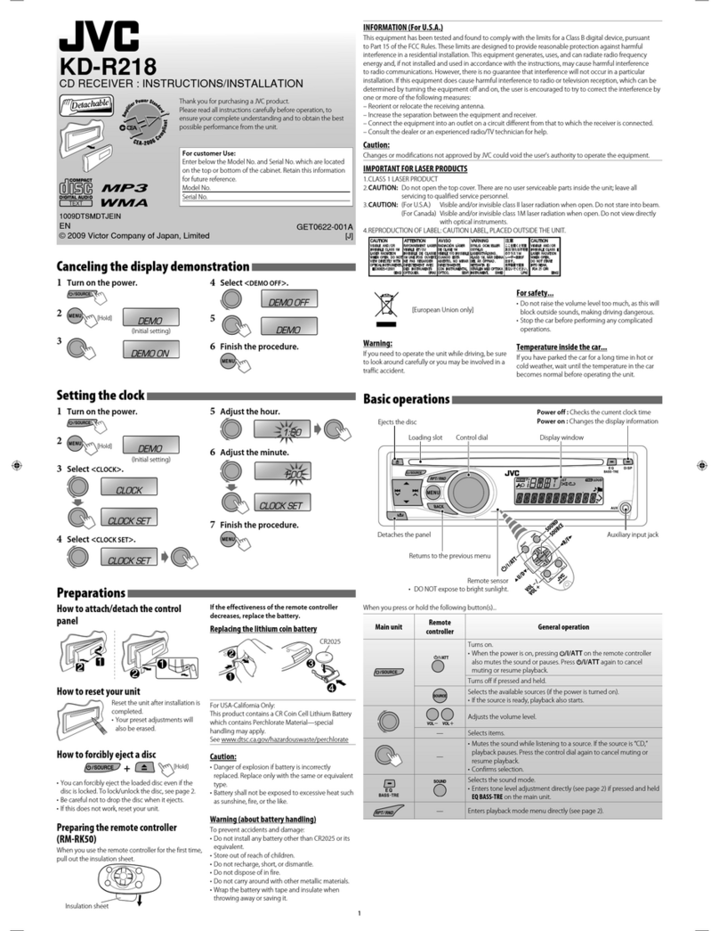JVC 1009DTSMDTJEIN Guide