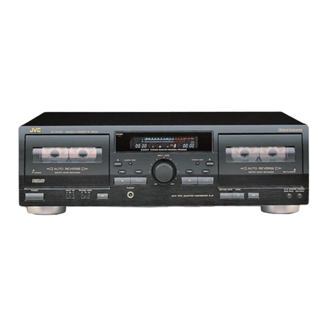 JVC TD-W254 B User manual