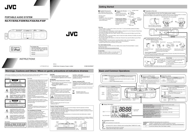 JVC 0108NYMCREBET User manual