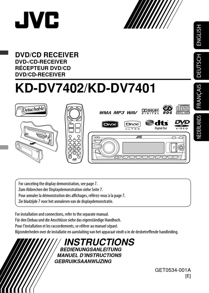 JVC KD-DV7402 User manual