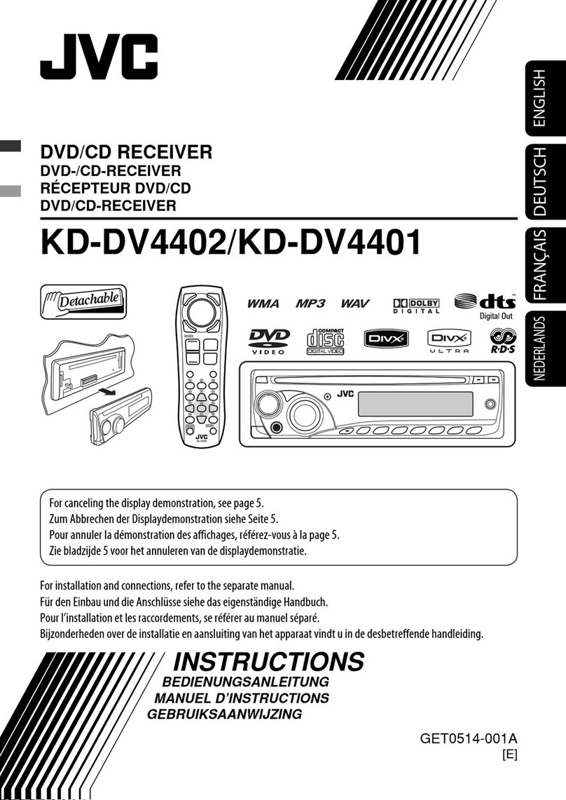 JVC KD-DV4402 User manual